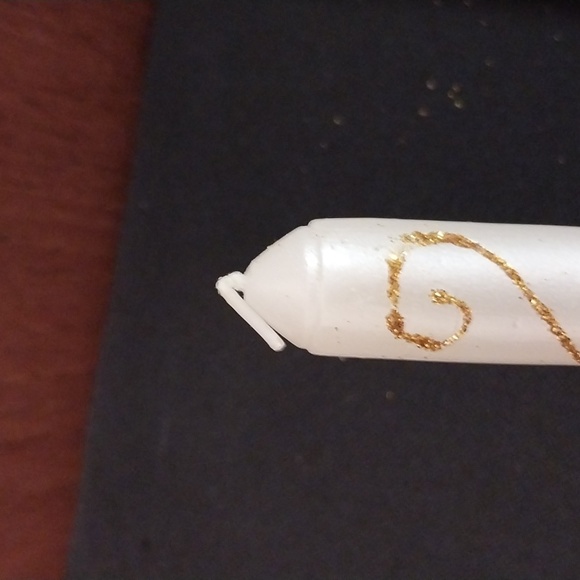 🎄HOLIDAY GLITTER HOLLY AND BERRY TAPER candles - Picture 5 of 5